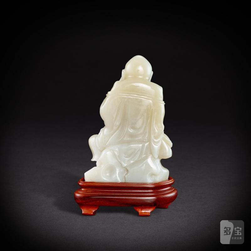 A set of eighteen jade Luohan figures, 20th century | 二十世紀 玉雕十八羅漢一套 - 图36